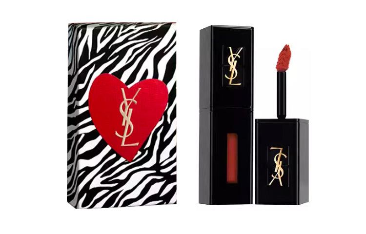 SAINT LAURENT Classic Black Tube Box Limited Edition Mirror Finish Dewy Easy to Blend Complexion 5.5ml