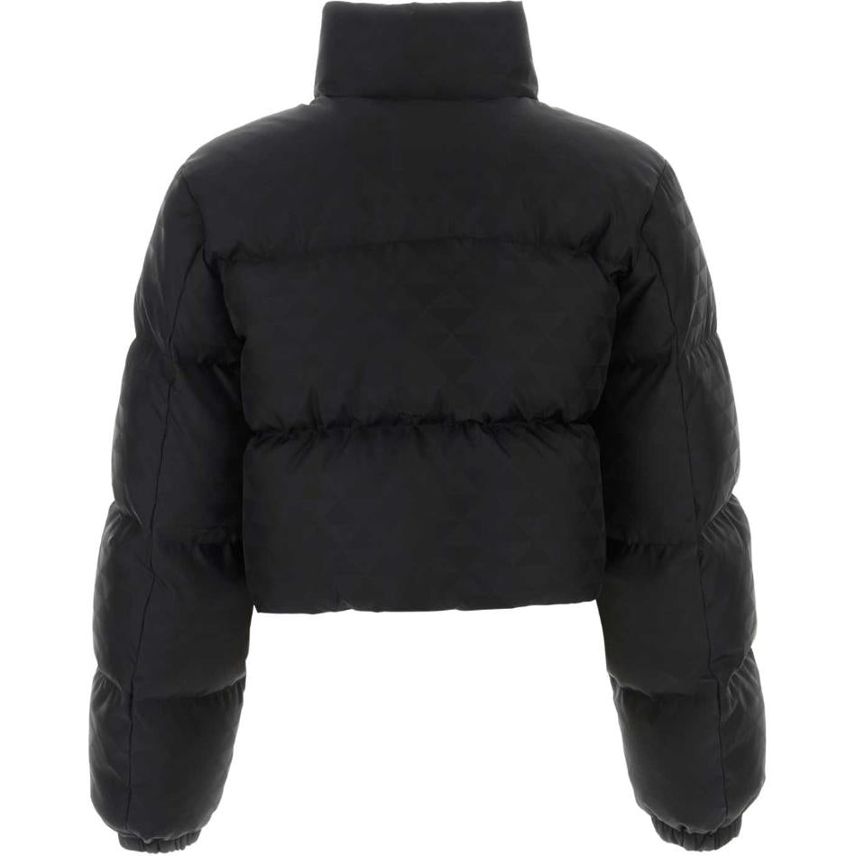 PRADA Cropped Coat Women's Black