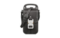 DIOR Grained Calfskin Handbag Shoulder Bag Crossbody Bag Cell Phone Pouch Men's Black