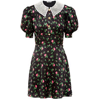 MIU MIU FW21 Short Sleeved Dress Women's Black