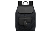 DIOR Grained Calfskin Backpack Men's Black
