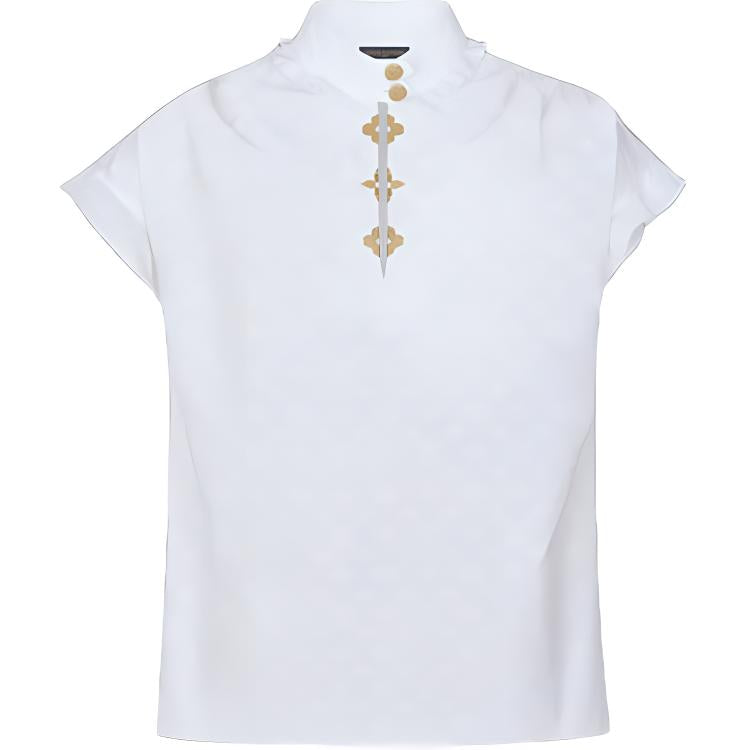 LOUIS VUITTON Frill Blouse