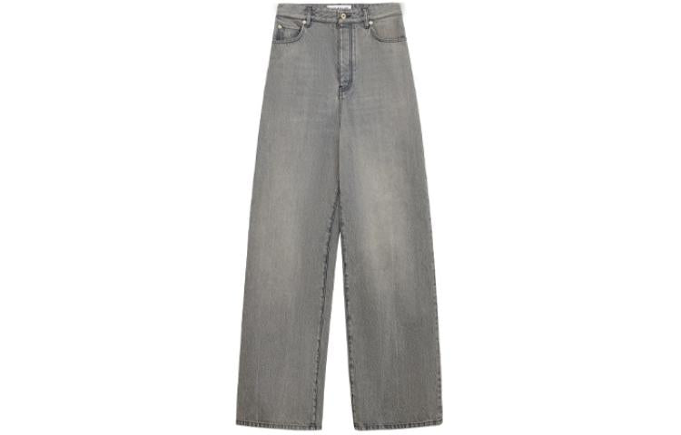 LOEWE High Waisted Jeans 'Grey Melange'