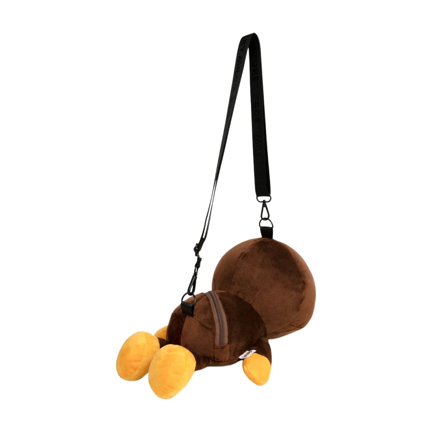BAPE Baby Milo Plush Crossbody Bag 'Brown' 0MXBGW4365XXO