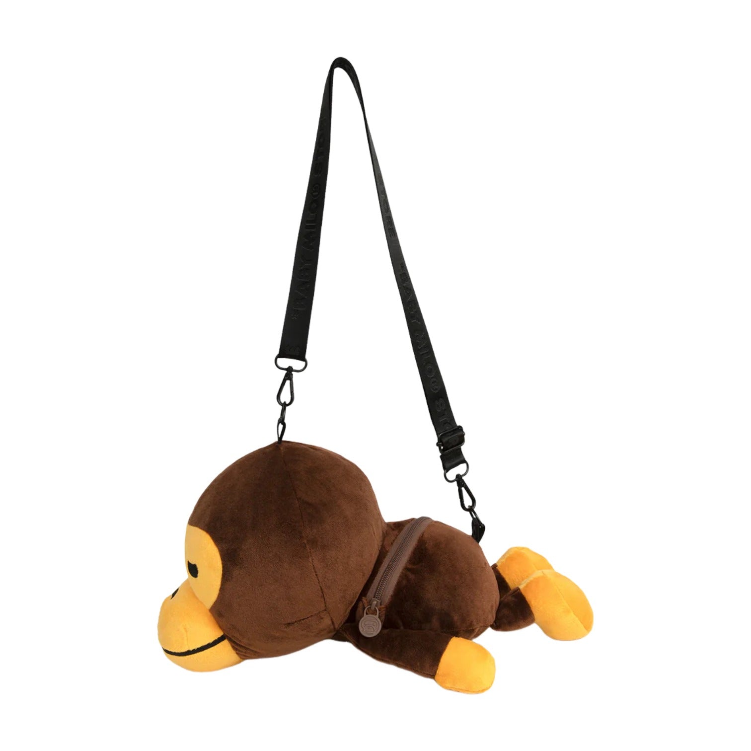 BAPE Baby Milo Plush Crossbody Bag 'Brown' 0MXBGW4365XXO