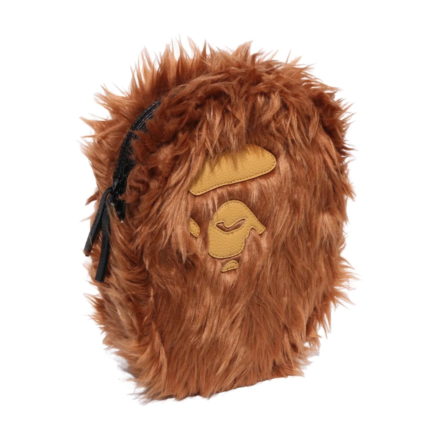 A Bathing Ape Ape Head Shoulder Bag 'Brown' 0ZXBGM002901RBWX