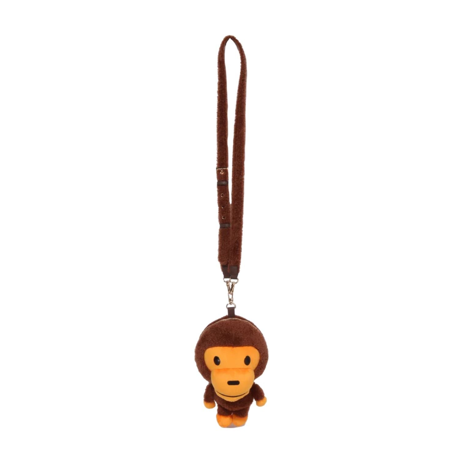 A Bathing Ape Baby Milo Plush Doll 2way Shoulder Bag 'Brown' 0ZXBGMX00190RBWX