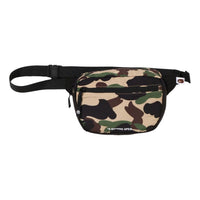 A Bathing Ape 1st Camo Packable Waist Back M Travel 'Yellow' 0ZXBGMX00290QYEX
