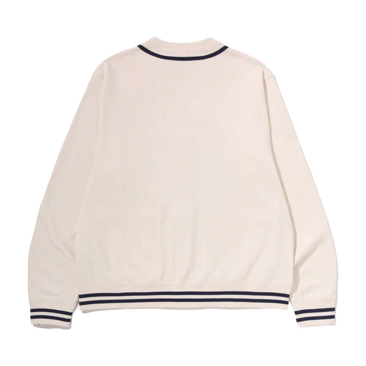 A Bathing Ape BAPE Sweat Cardigan 'Ivory' 0ZXKNM001151RIVX