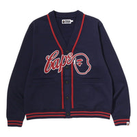 A Bathing Ape BAPE Sweat Cardigan 'Navy' 0ZXKNM001151RNYX