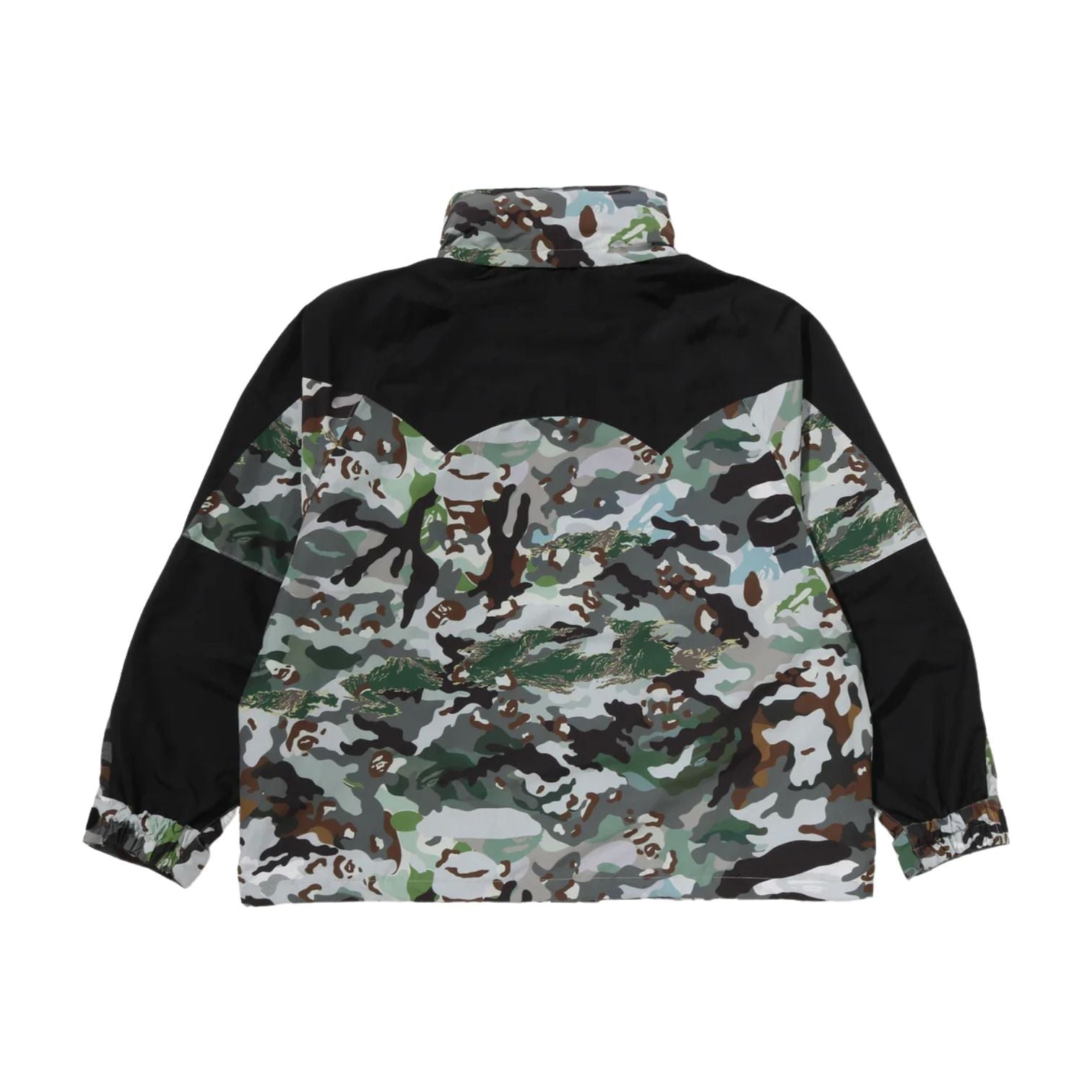 A Bathing Ape Hybrid Camo Snowboard Jacket 'Green' 0ZXLJM302401RGRD