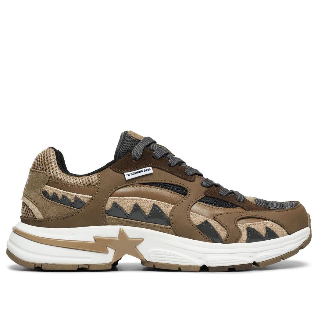 A Bathing Ape Shark STA 'Beige Multi' 0ZXSHMX91308N