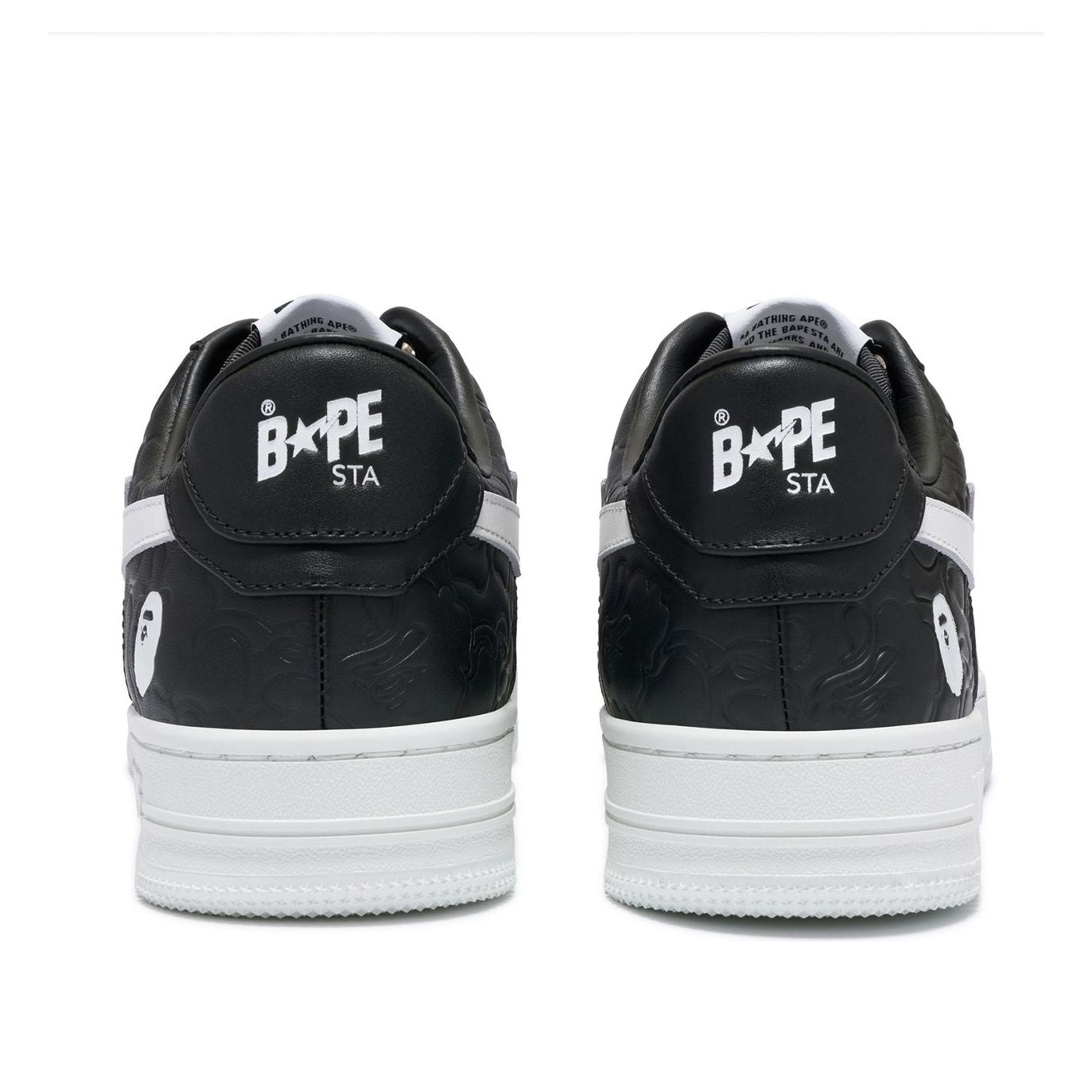 (WMNS) A Bathing Ape Bape Sta #3 'Black White' 0ZXSHW291052LBKA