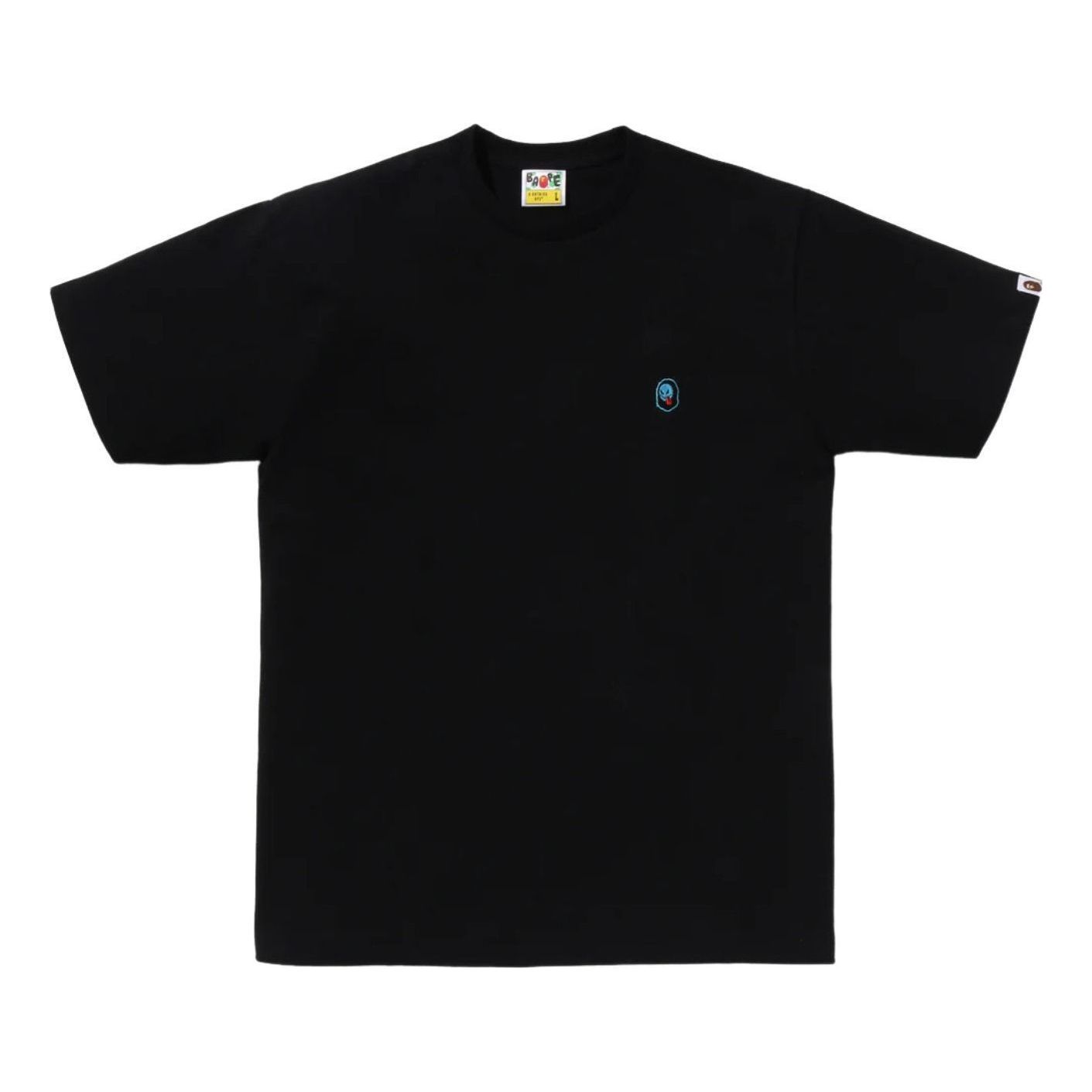A Bathing Ape Ape Ghost One Point T-Shirt 'Black' 0ZXTEM004101RBKX