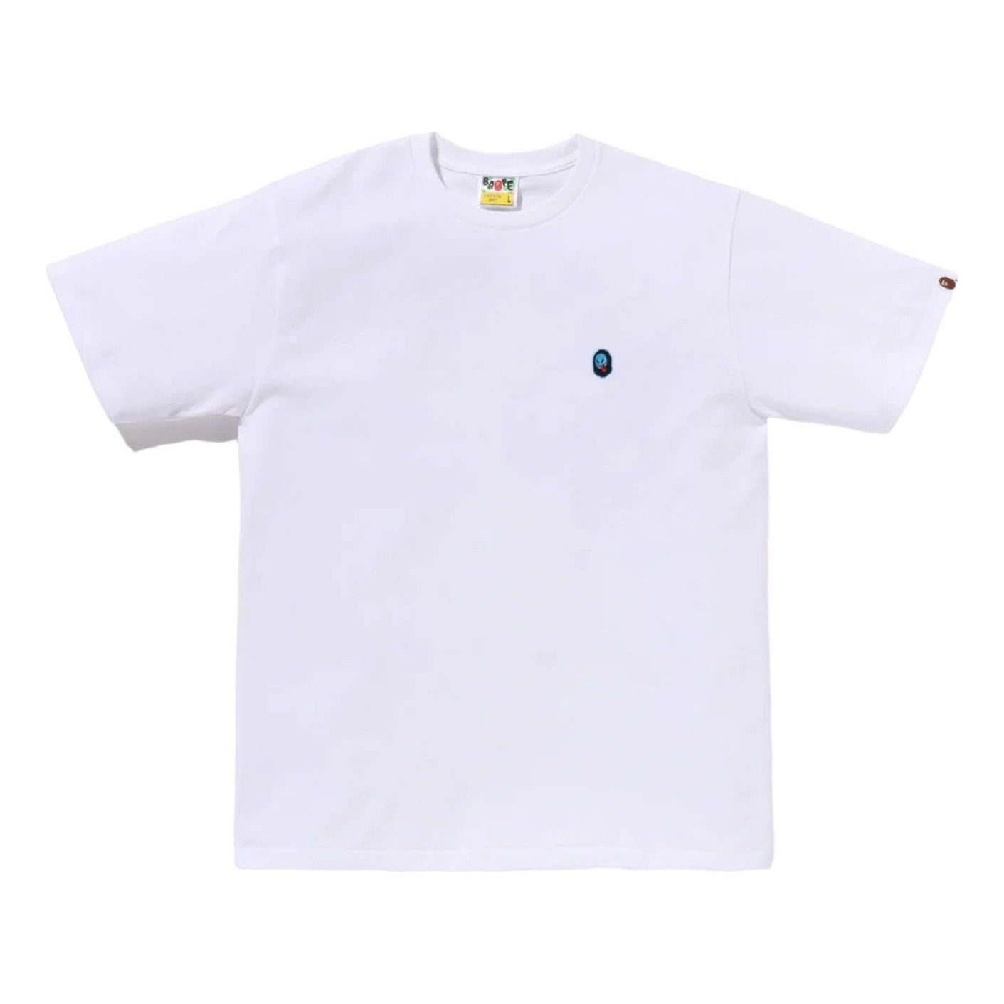 A Bathing Ape Ape Ghost One Point T-Shirt 'White' 0ZXTEM004101RWHX