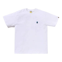 A Bathing Ape Ape Ghost One Point T-Shirt 'White' 0ZXTEM004101RWHX
