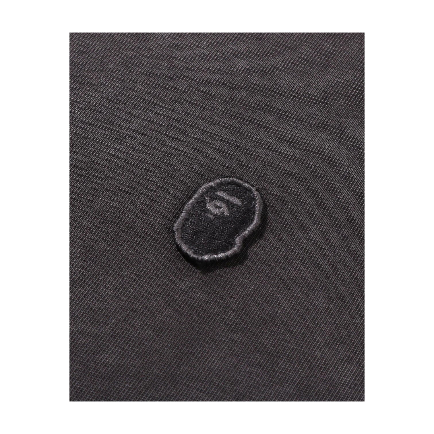 A Bathing Ape Garment Dyed One Point Relaxed Fit T-Shirt 'Black' 0ZXTEM303091RCCX