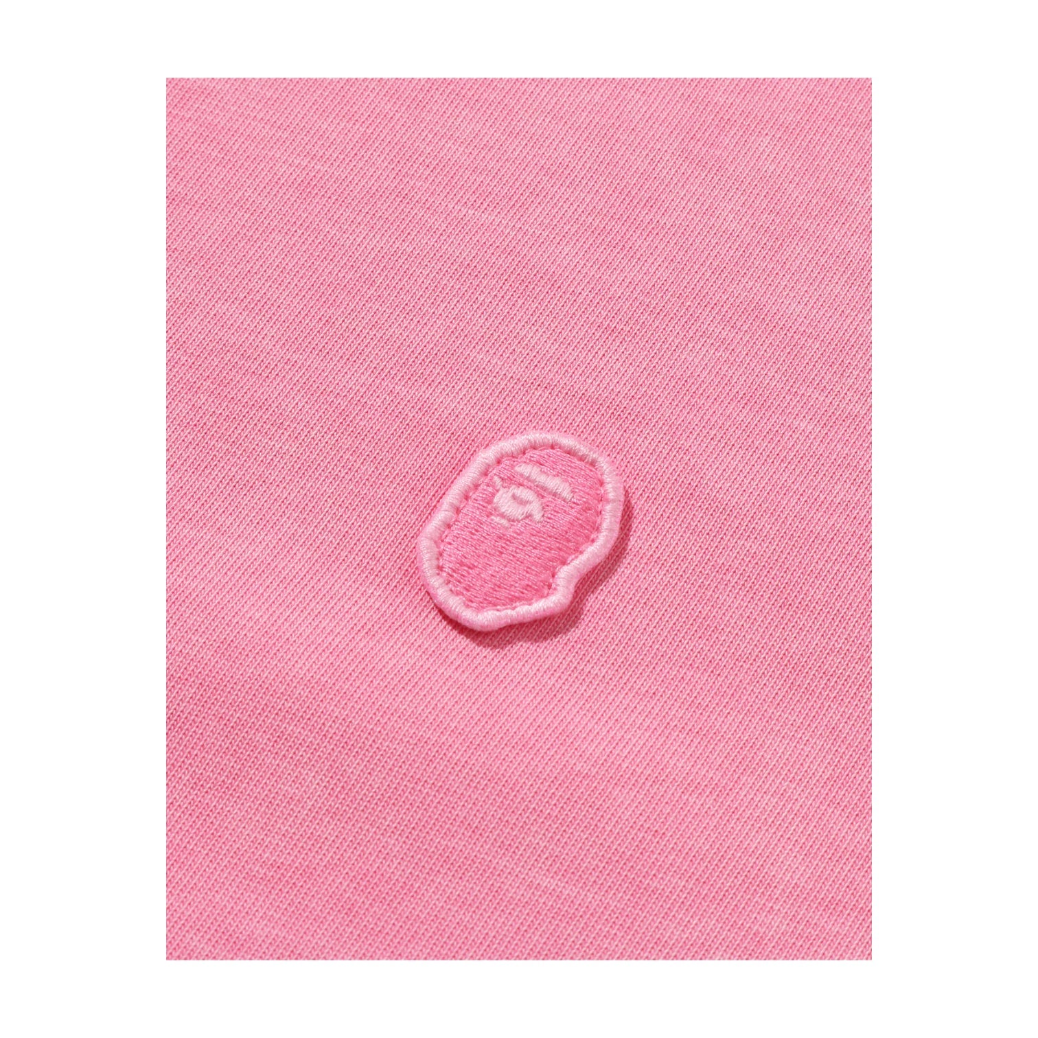 A Bathing Ape Garment Dyed One Point Relaxed Fit T-Shirt 'Pink' 0ZXTEM303091RPKX