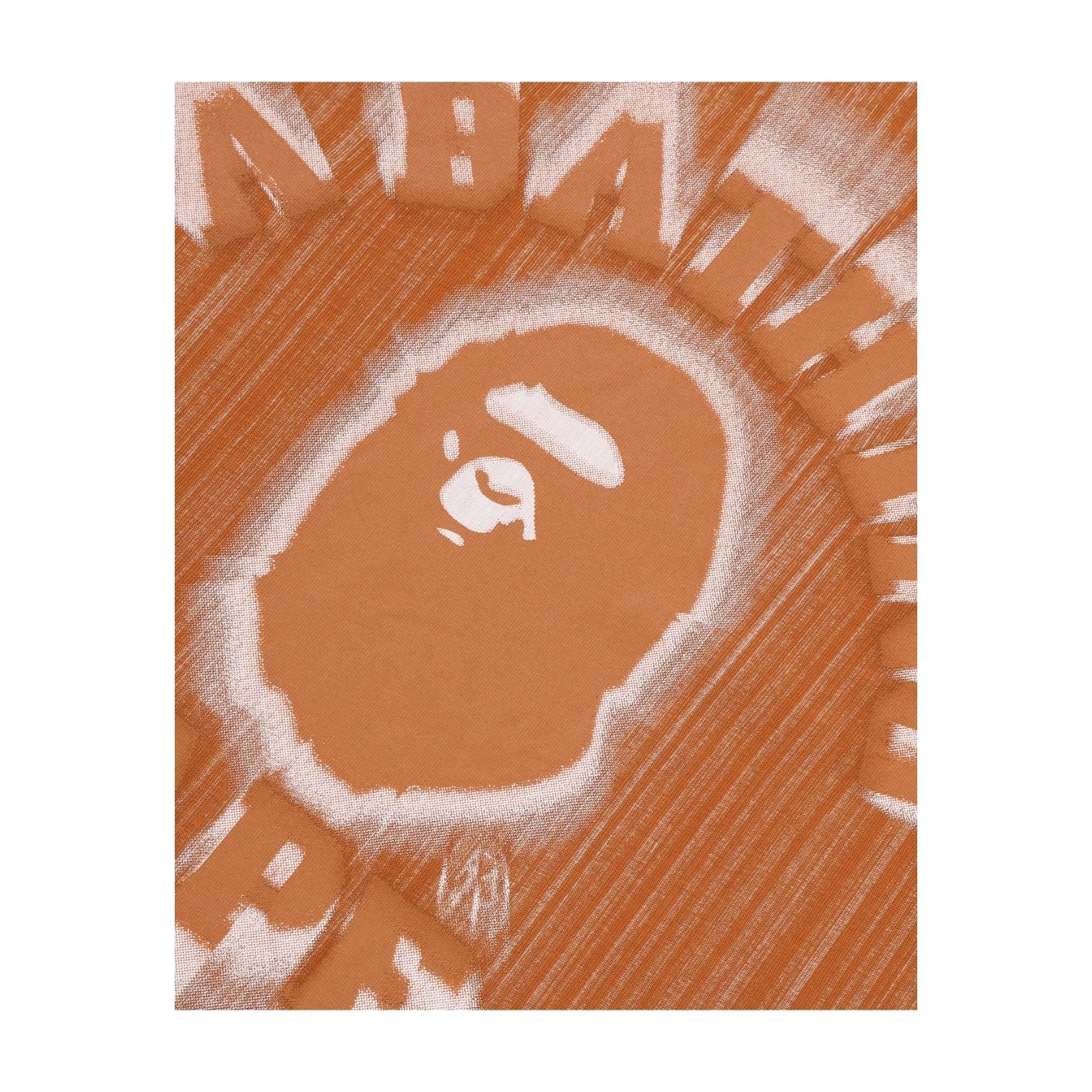 A Bathing Ape Brush College Relaxed Fit T-Shirt 'Brown' 0ZXTEM310091QBWX