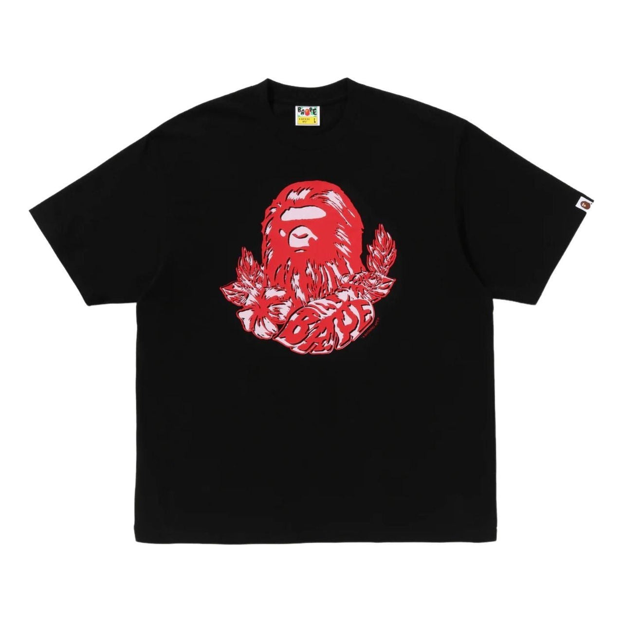 A Bathing Ape Palm Resort Camo Ape Head T-Shirt 'Black' 0ZXTEM347101QBKX
