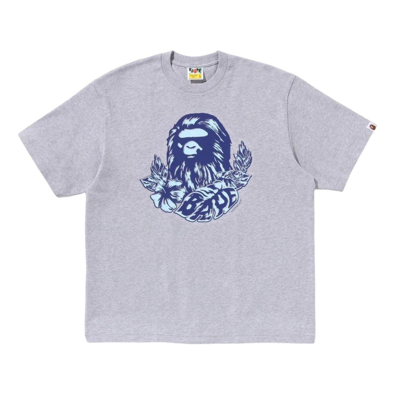 A Bathing Ape Palm Resort Camo Ape Head T-Shirt 'Grey' 0ZXTEM347101QGYX