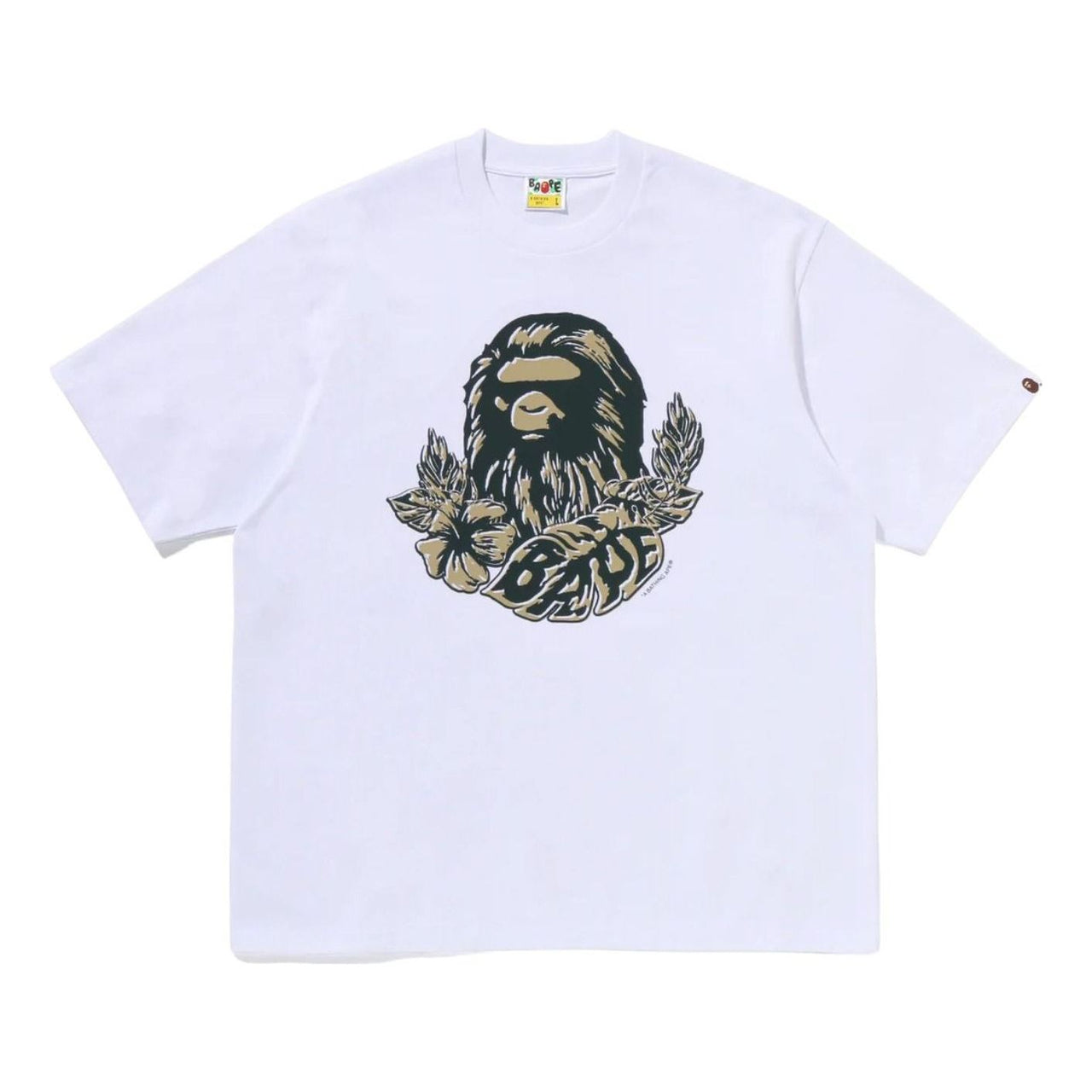 A Bathing Ape Palm Resort Camo Ape Head T-Shirt 'White' 0ZXTEM347101QWHX