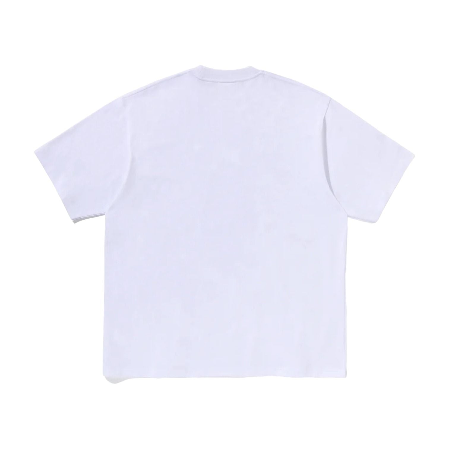 A Bathing Ape Ape Head Photo Print Relaxed Fit T-Shirt 'White' 0ZXTEM330101RWHX