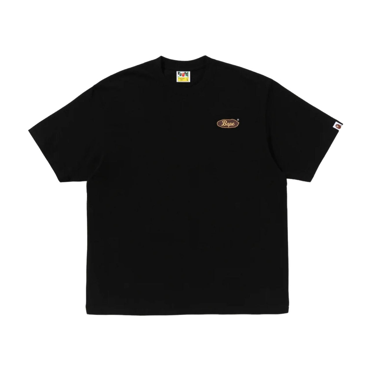 A Bathing Ape Skateboard BAPE Logo Relaxed Fit T-Shirt 'Black' 0ZXTEM331101QBKX