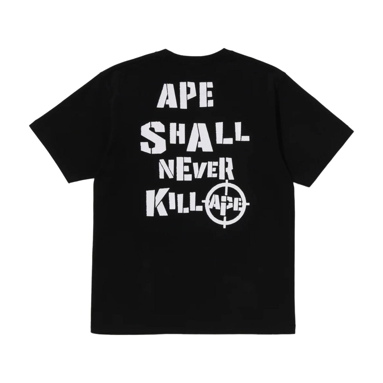 A Bathing Ape Hunting Ape Head T-Shirt 'Black' 0ZXTEM340101QBKX
