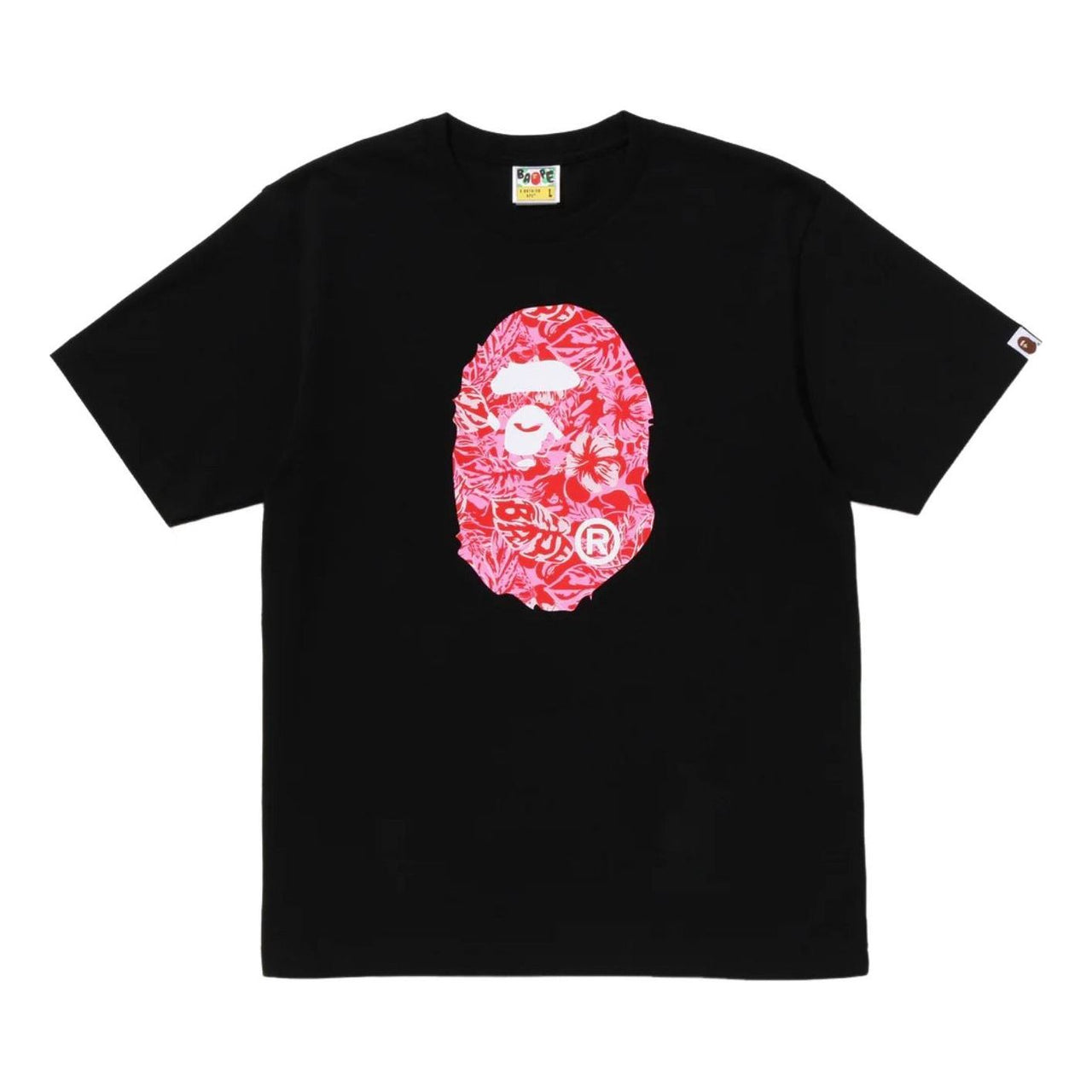 A Bathing Ape Resort Ape Head Relaxed Fit T-Shirt 'Black' 0ZXTEM321101QBKX