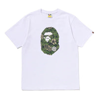 A Bathing Ape Resort Ape Head Relaxed Fit T-Shirt 'White' 0ZXTEM321101QWHX