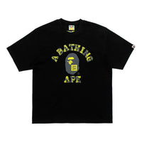 A BATHING APE x Cristiano Ronaldo CR7 Life College Relaxed Fit T-Shirt 'Black' 0ZXTEM920101QBKX