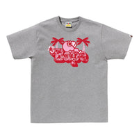 A Bathing Ape Palm Resort Camo Milo on Bape T-Shirt 'Grey' 0ZXTEMX01410QGYX