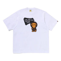 A Bathing Ape Baby Milo Graphic Relaxed Fit T-Shirt 'White' 0ZXTEMX30210RWHX