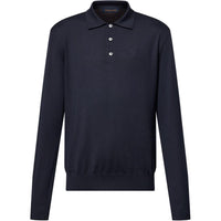 LOUIS VUITTON Cashmere Long-Sleeved Polo