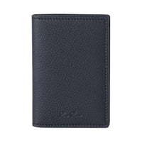 Loro Piana Calfskin Card Holder Men Marine Blue