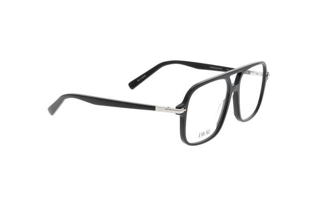 DIOR Aviator Eyeglass Frames Men's Black