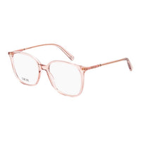 DIOR Plate Frame Irregular Shape Eyeglass Frames Unisex Pink