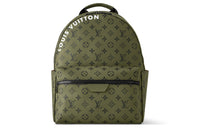 LOUIS VUITTON Discovery Backpack Pm Khaki Green/Vermillion Red