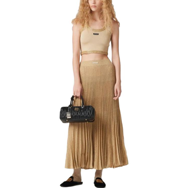 MIU MIU FW23 Tank Top Women's Cream