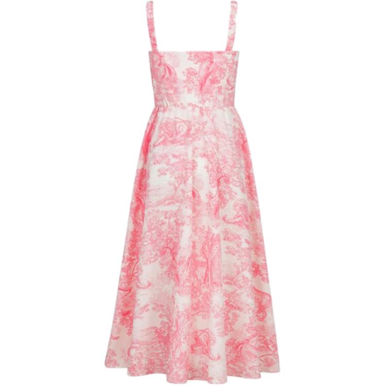 DIOR All Over Printed Sleeveless Dress