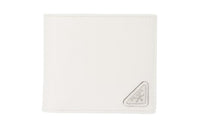 PRADA Leather Wallet Men's White