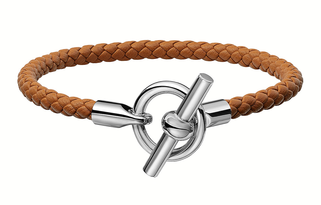 HERMES Bracelets Unisex Gold