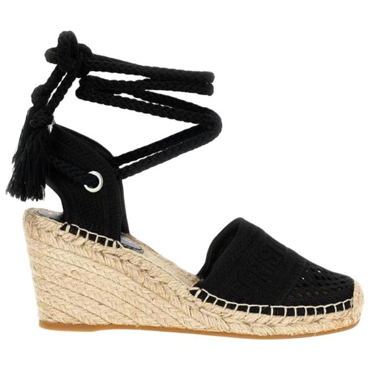 DIOR Wedge Heel High Heels Women's Black
