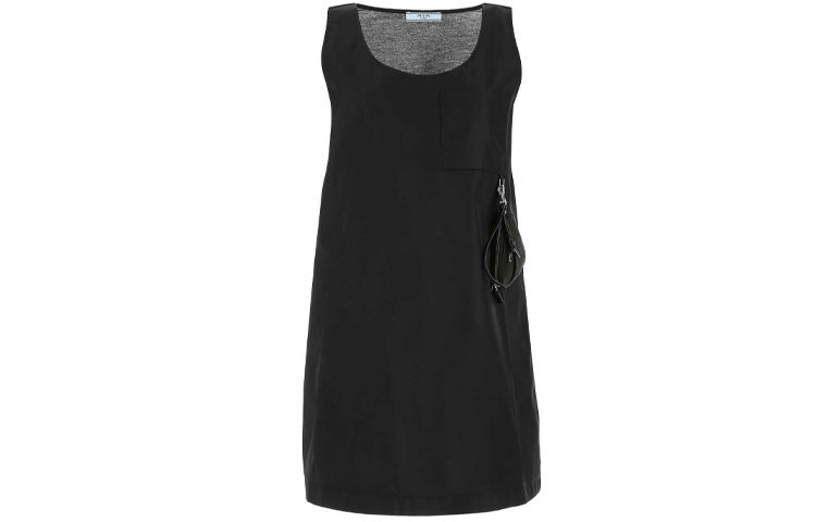 PRADA FW21 Sleeveless Dress Women's Black