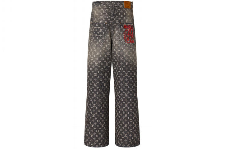 LOUIS VUITTON New Quarterly Products Of LV Jeans Men
