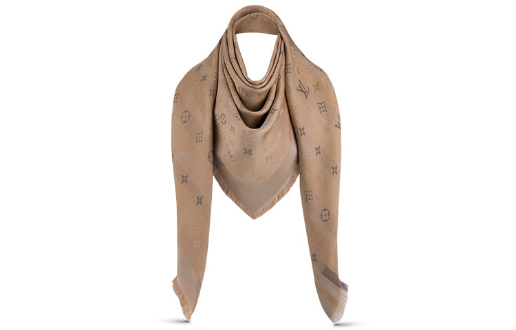 LOUIS VUITTON SO SHINE MONOGRAM Shawls Women's
