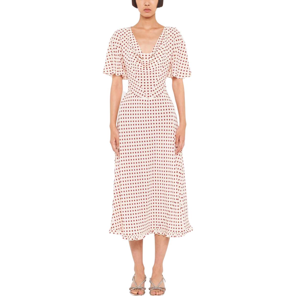 MIU MIU Short Sleeved Dresses Women's Pink