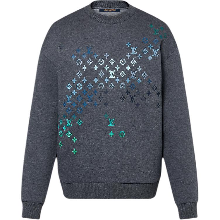 LOUIS VUITTON Embroidered Cotton Sweatshirt