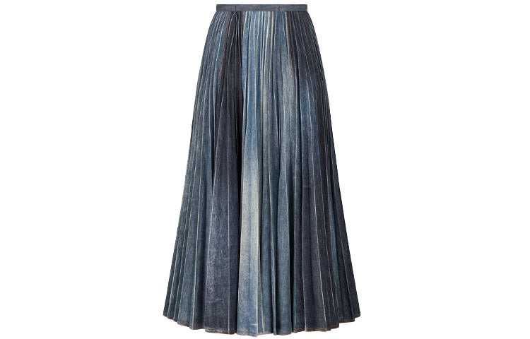 DIOR Quarterly New Products Casual Short Skirts Women's Blue